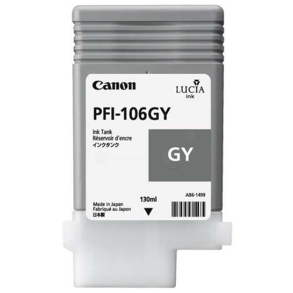 Canon Tintenpatrone grau PFI-106 GY 6630B001
