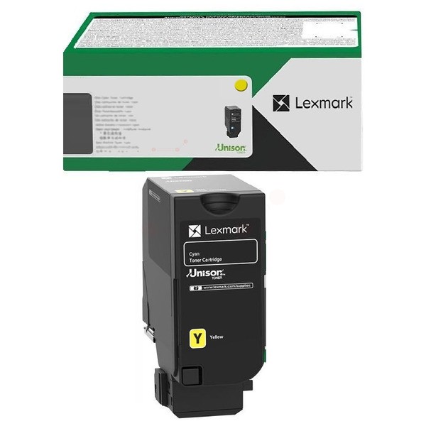 Lexmark Toner-Kit gelb return program  71C20Y0