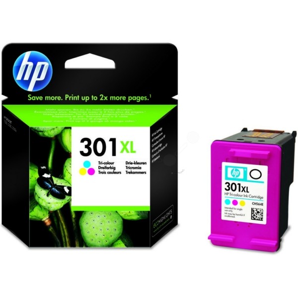 HP Druckkopfpatrone color High-Capacity 301XL CH564EE