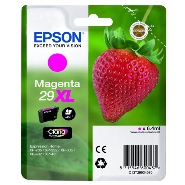 Epson Tintenpatrone magenta 29XL C13T29934010