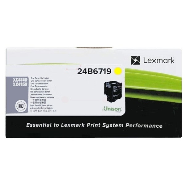 Lexmark Toner-Kit gelb  24B6719
