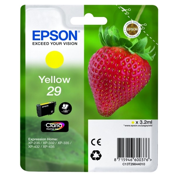 Epson Tintenpatrone gelb 29 C13T29844010