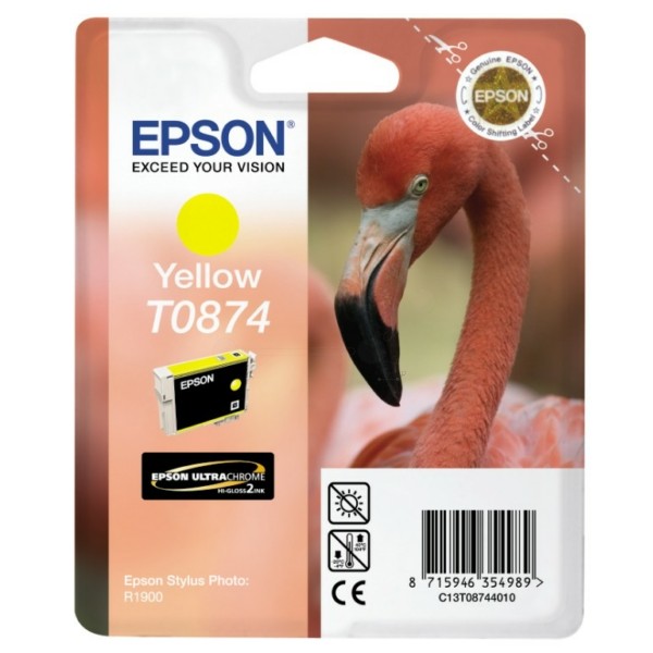 Epson Tintenpatrone gelb T0874 C13T08744010