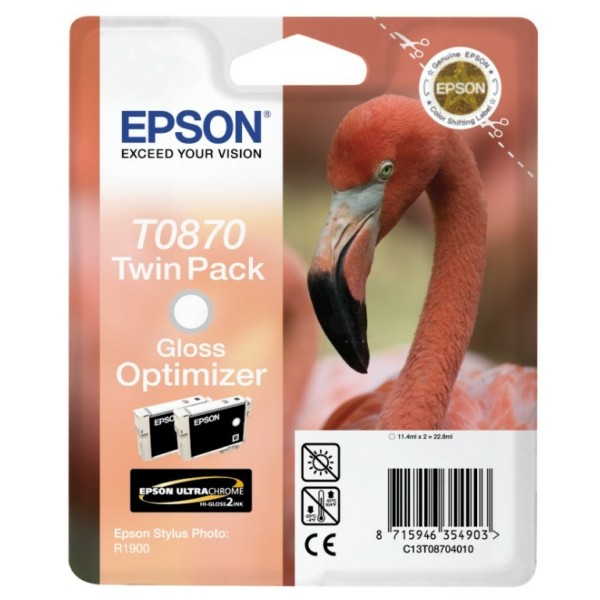Epson Tintenpatrone Glanzverstärker T0870 C13T08704010