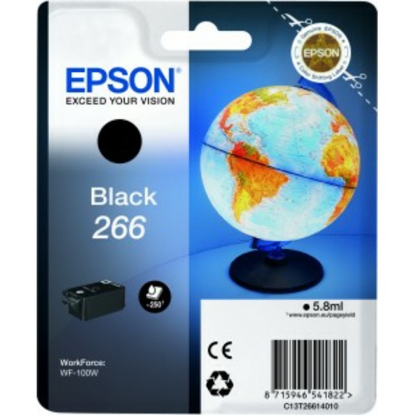 Epson Tintenpatrone schwarz 266 C13T26614010