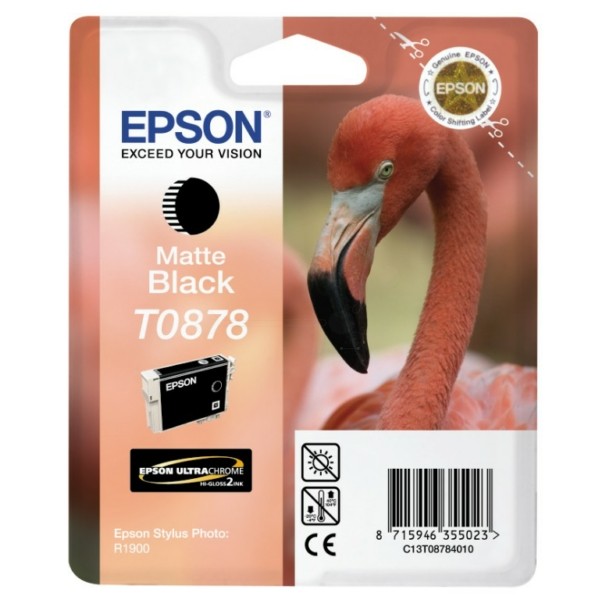 Epson Tintenpatrone schwarz matt T0878 C13T08784010